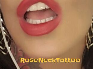 RoseNeckTattoo